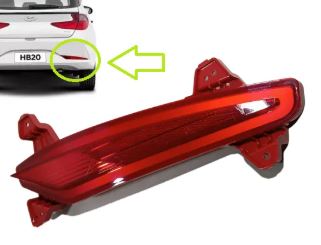 Ojo de Gato Hyundai HB20, HB20S 2019–2022 RH