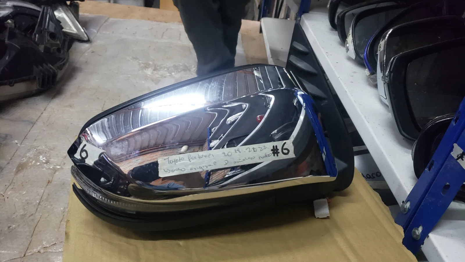 Retrovisores Toyota Fortuner 2018–2022 RH